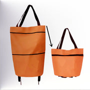 2-in-1 Foldable Shopping Cart